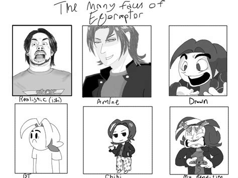 The Many Faces of Egoraptor..